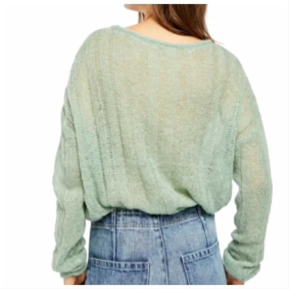 🌸New🌸 Free People Angel Sweater Green Small NWT